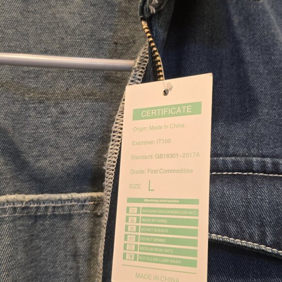 Women's Denim Dress - Picture 2 of 8